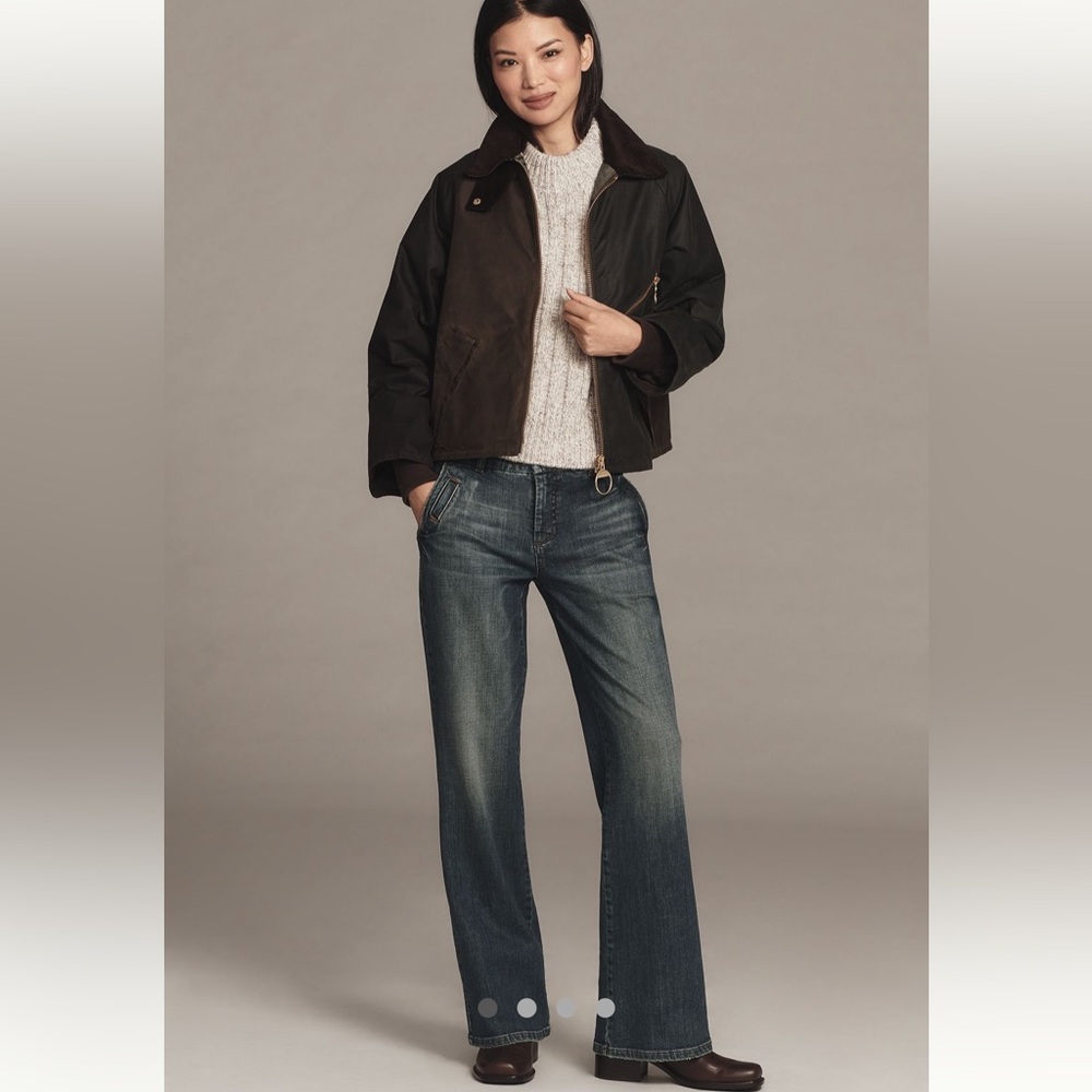 Pilcro Le Brun Low-Rise Bootcut Jeans Anthropologie size 28 Sold Out!